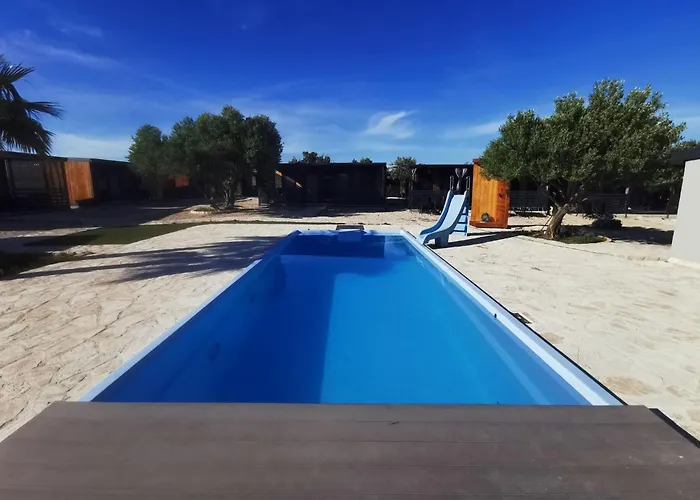 別荘 Classic Two Bedroom Mobile With Sea View And Terrace